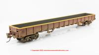 38-245A Bachmann MOA Low-Sided Bogie Box Wagon number 500336 in EWS livery with weathered finish